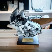 Akrylátová trofej AWF M70 | Snowboard