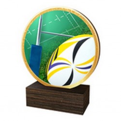 Dřevěná plaketa TFRW574 | Rugby