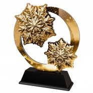 Kovová trofej SAM02M19 | Zima