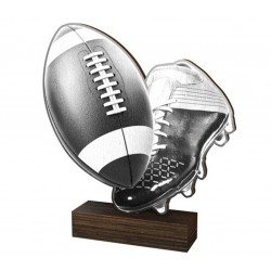 Dřevěná plaketa WF232 | Americký fotbal