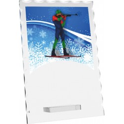 Skleněná trofej CRS4244M24 | Biatlon