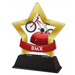 Akrylátová trofej STAR001M29 | Cyklistika