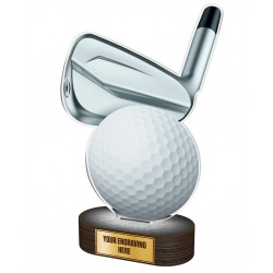 Akrylátová trofej TLR2023250 | Golf