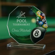 Skleněná trofej CR2024301M06 | Billiard