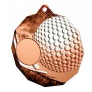 Kovová medaile ekoMDMR03M39 | Golf