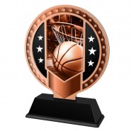 Kovová trofej SAMR03M01 | Basketball