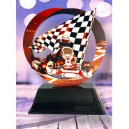 Kovová trofej SAM02M10 | Motorsport