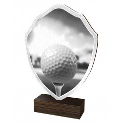 Dřevěná plaketa TFRW338 | Golf