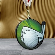 Akrylátová medaile MDABL M22 | Golf