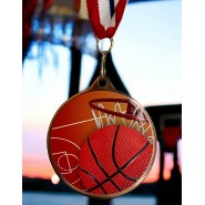Medaile MDLMAXM03 | Basketball