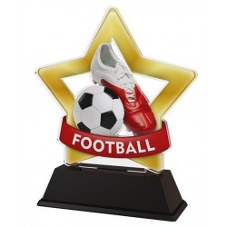 Akrylátová trofej STAR001M01 | Fotbal
