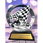 Kovová trofej SAM02M10 | Motorsport