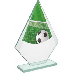 Skleněná trofej CRTF20007M3 | Fotbal