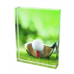 Skleněná trofej CR4008M42 | Golf
