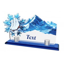 Akrylátová trofej APLAG26M07 | Bruslení