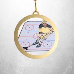 Kovová medaile ekoMDMhc01 | Hokej