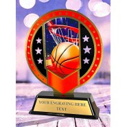 Kovová trofej SAM03M01 | Basketball
