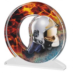 Akrylátová trofej ACTWH02002 | Hasiči