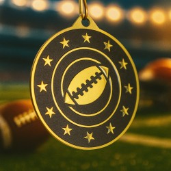 Kovová medaile MDM05M31 | Americký fotbal