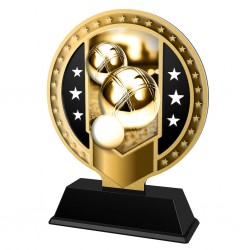 Kovová trofej SAMR03M15 | Petanque