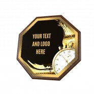 Dřevěná plaketa HEXM17 | Plavání