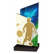 Dřevěná plaketa WPLA402 | Fotbal