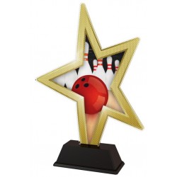 Akrylátová trofej STAR002M3 | Bowling