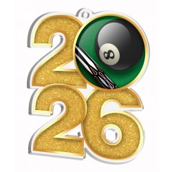Akrylátová medaile MDA2026M04 | Biliard