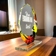 Skleněná trofej CR2024301M32 | Hasiči