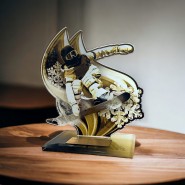 Akrylátová trofej AWF M70 | Snowboard