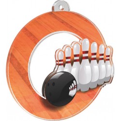 Akrylátová medaile MDA0010M32 | Bowling