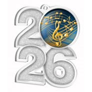 Akrylátová medaile MDA2026M15 | Hudba