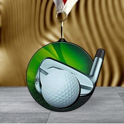 Akrylátová medaile MDABL M22 | Golf