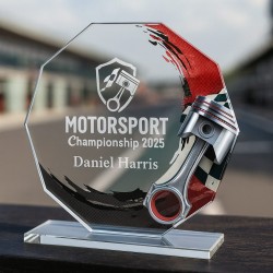 Skleněná trofej CR2024301M15 | Motorsport