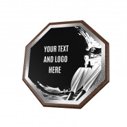 Dřevěná plaketa HEXM42 | Vodní sporty