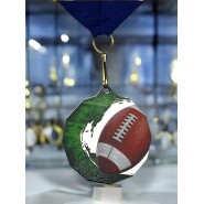 Kovová medaile MDM03M35 | Americký fotbal