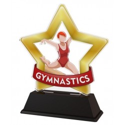 Akrylátová trofej STAR001M31 | Gymnastika