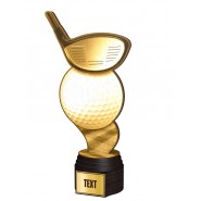 Dřevěná trofej ACTCWR040 | Golf