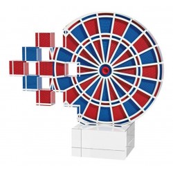 Akrylátová trofej ACUB001M4 | Šipky