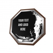 Dřevěná plaketa HEXM20 | Šachy