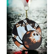 Akrylátová medaile MDARBL M05 | Bowling