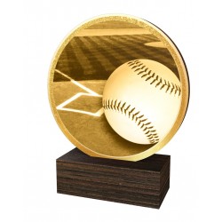 Dřevěná plaketa TFRW853 | Baseball