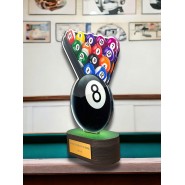 Akrylátová trofej TL2023222 | Billiard