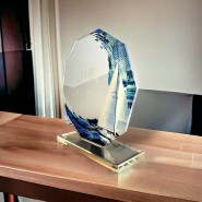 Skleněná trofej CR2024301M44 | Plachtěni