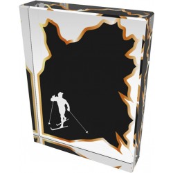 Skleněná trofej CR4008M12 | Běžky