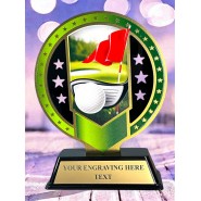 Kovová trofej SAM03M06 | Golf