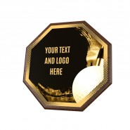 Dřevěná plaketa HEXM13 | Golf