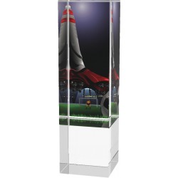 Skleněná trofej CR4034M2 | Fotbal