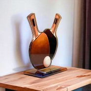Akrylátová trofej AWF M47 | Stolní tenis