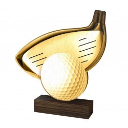 Dřevěná plaketa WF043 | Golf